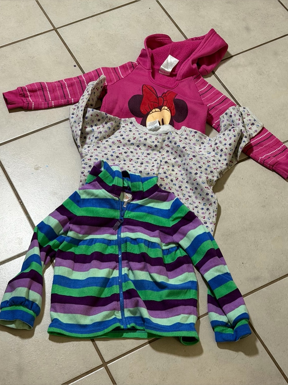 Disney Minnie Mouse, Circo, Garanimals Kids Girl Pink Hoodie Sweater Pullover 4T